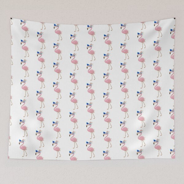 Item preview, Pink Flamingo In Sunglasses With American Flag Funny Flamingo Bird Drawing Patriotic Graphic  designed and sold by FunnySunny T-Shirts.