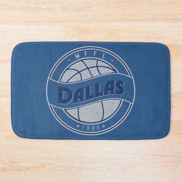 Item preview, Dallas MFFL basketball royal blue vintage logo designed and sold by KMA Home Design.