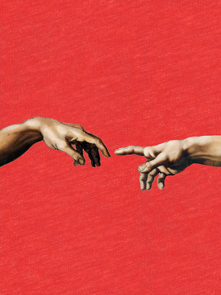 "Creation Of Adam Hands" T-shirt by eclecticmess | Redbubble