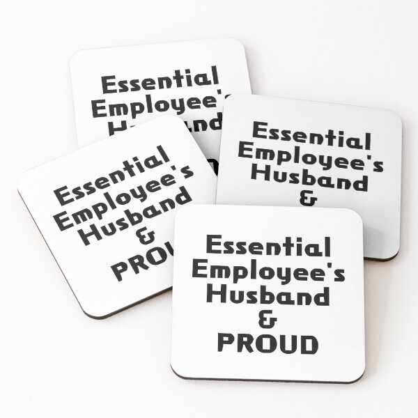 Item preview, Essential Employee's husband & PROUD designed and sold by akaiawa.