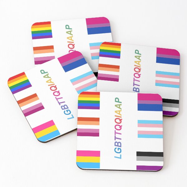 Item preview, Flags LGBTTQQIAAP Pride designed and sold by House Sparrow.