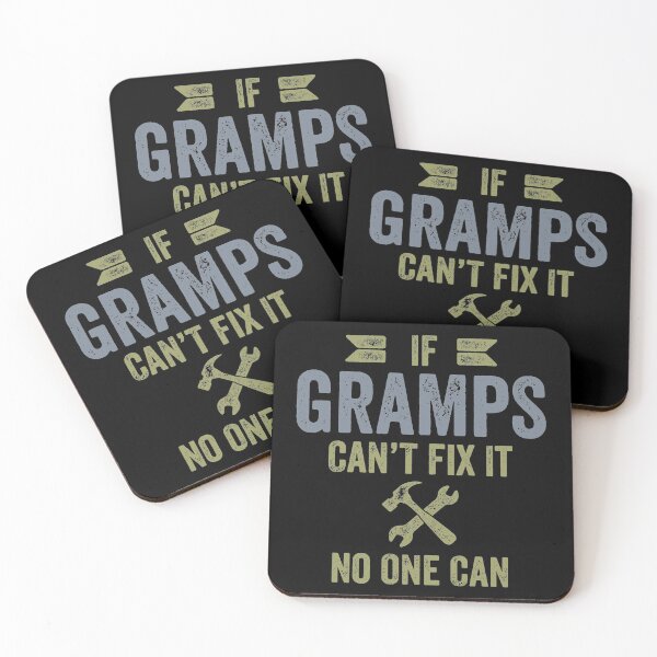 Item preview, If Gramps Can't Fix It No One Can Father's Day Tshirt for Men designed and sold by lxmag.
