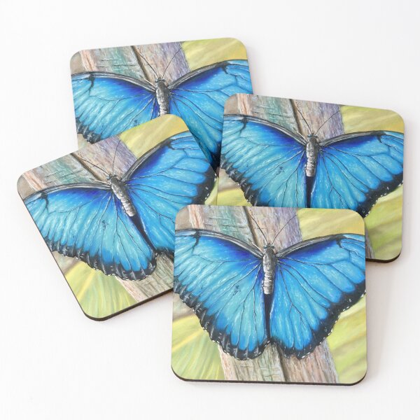 Item preview, Butterfly, Butterfly Art, Butterfly Painting, Blue Butterfly, Blue Butterfly Art,  designed and sold by SunscapesArt.