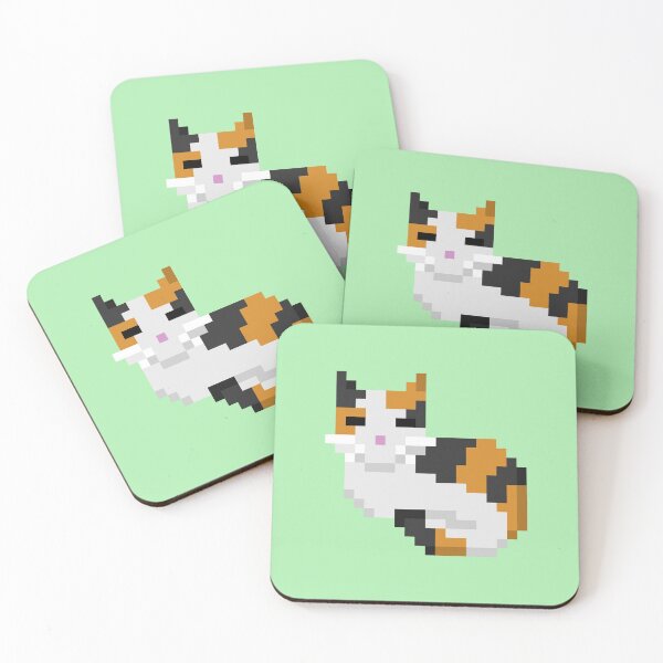 Item preview, Pixel Cat Calico designed and sold by porasaki.