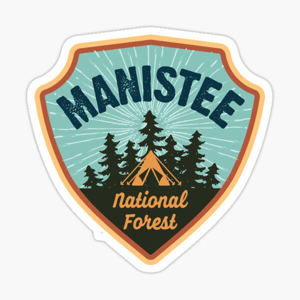 Item preview, Manistee National Forest shirt (III) designed and sold by ginkgotees.