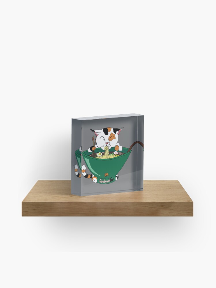 Thumbnail 1 von 5, Acrylblock, Ramenyan Version 3 designt und verkauft von Boxcats.