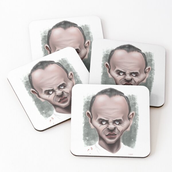 Item preview, Anthony Hopkins - Hannibal Lecter - Caricature designed and sold by samanthagilbert.