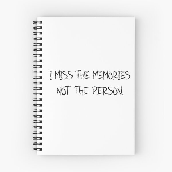 Item preview,  i miss the memories not the person designed and sold by motivation4you.