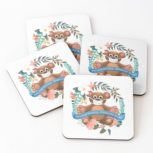 Item preview, “Sending Socially-Distanced Hugs” designed and sold by Erica Leigh.
