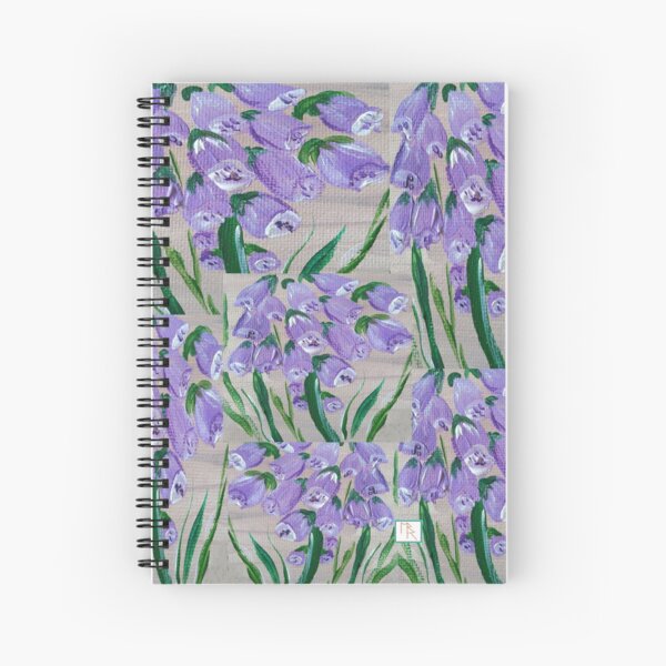 Aperçu de l'œuvre Fleurs de digitale créée et vendue par MinnieBert.