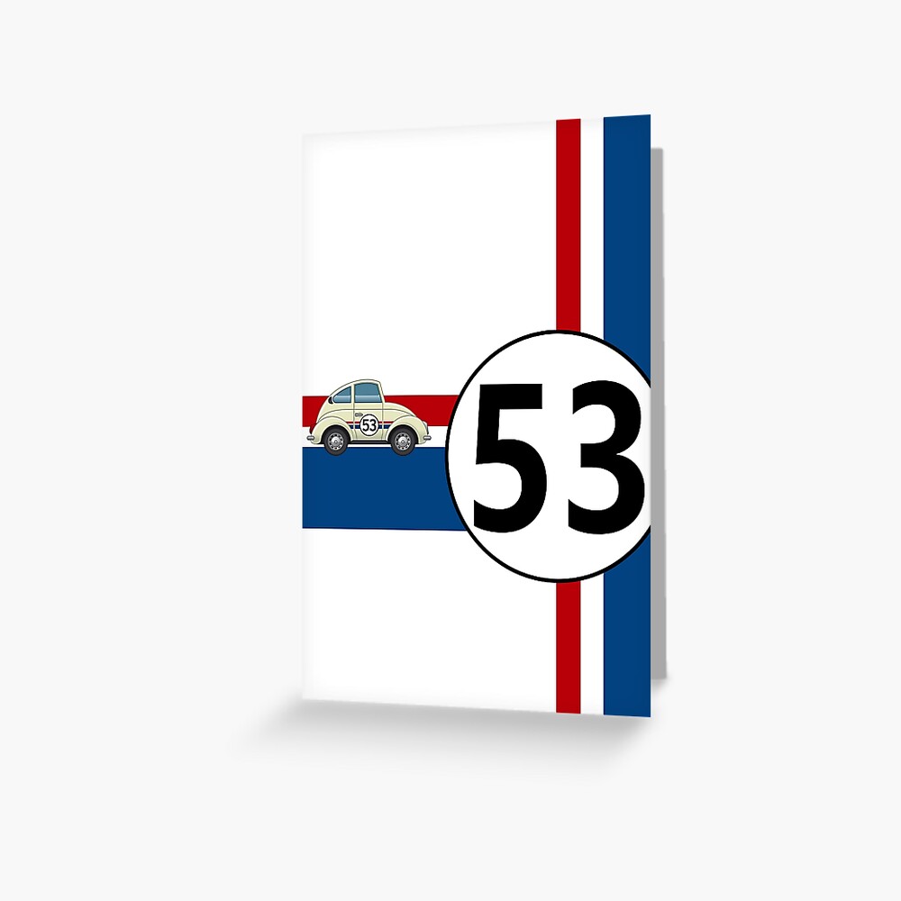 "Herbie Fully Loaded Fan Art " Greeting Card for Sale by giom Redbubble