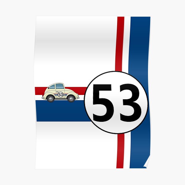 "Herbie Fully Loaded Fan Art " Poster by giom Redbubble