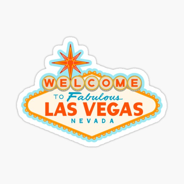 Las Vegas Stickers | Redbubble