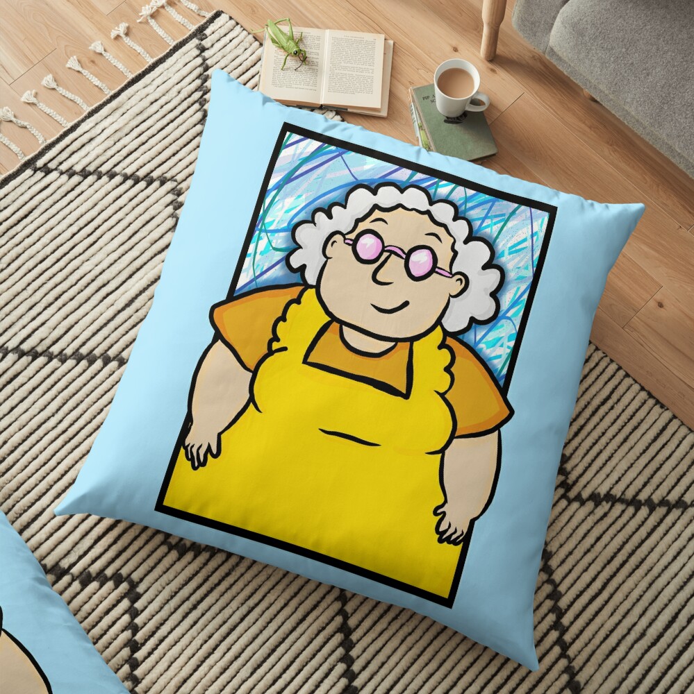 courage the cowardly dog pillow