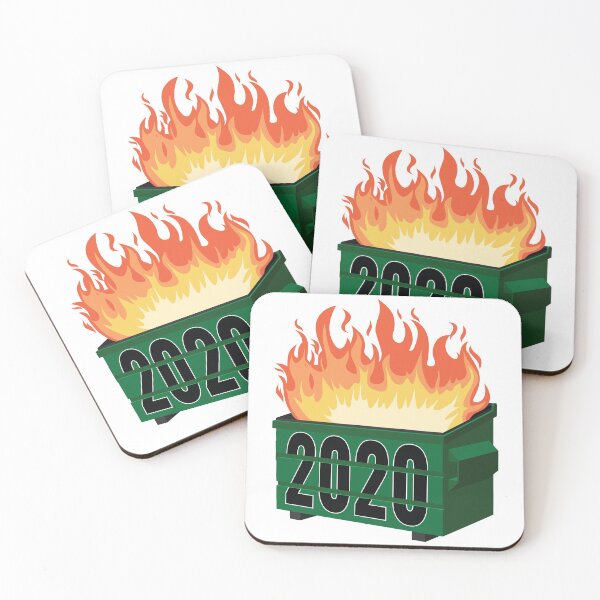 Item preview, 2020 Dumpster Fire 2020 Meme  designed and sold by The Junto Shop.