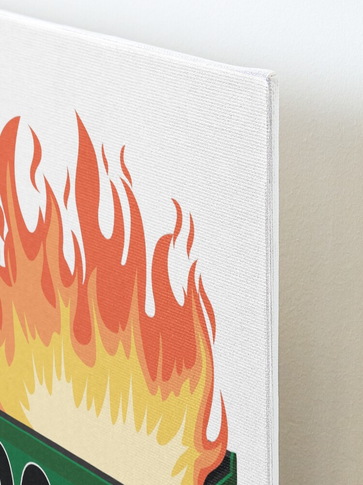 Alternate view of 2020 Dumpster Fire 2020 Meme Mounted Print