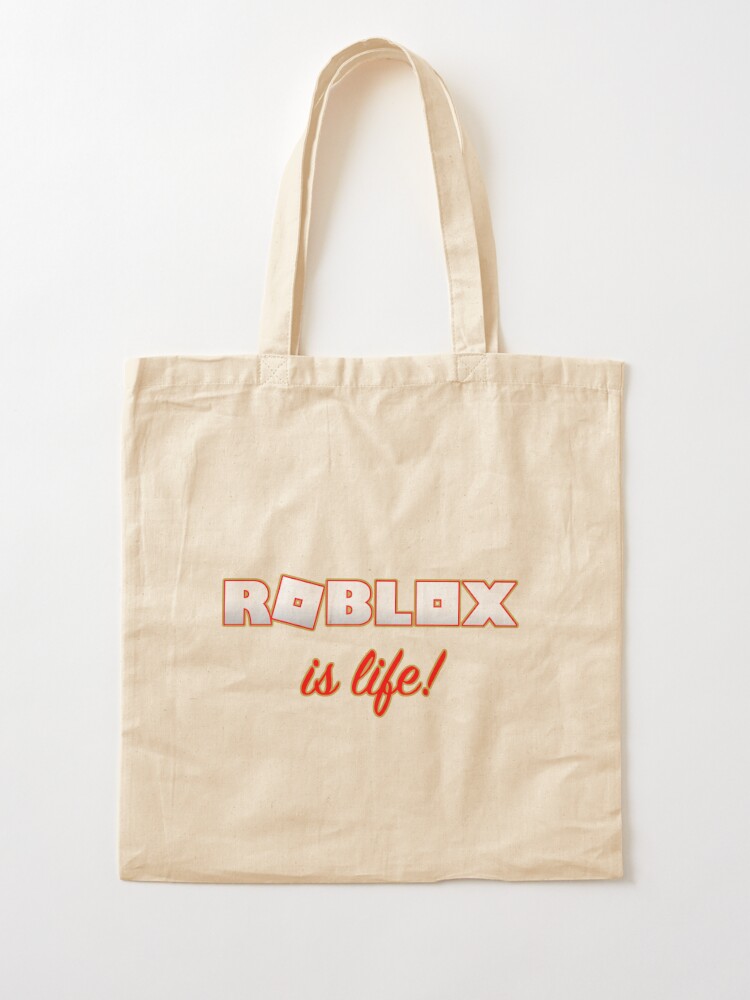 Roblox Is Life Gaming Tote Bag By T Shirt Designs Redbubble - roblox tote bags redbubble