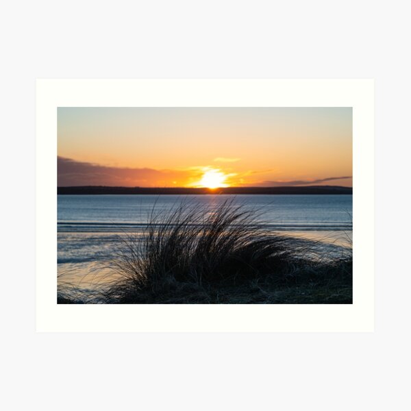 Sunset, Dunnet Dunes Caithness Art Print