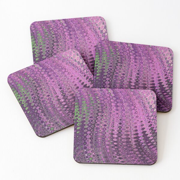 Item preview, Colorama abstract pink waves designed and sold by Joie-et-Poesie.
