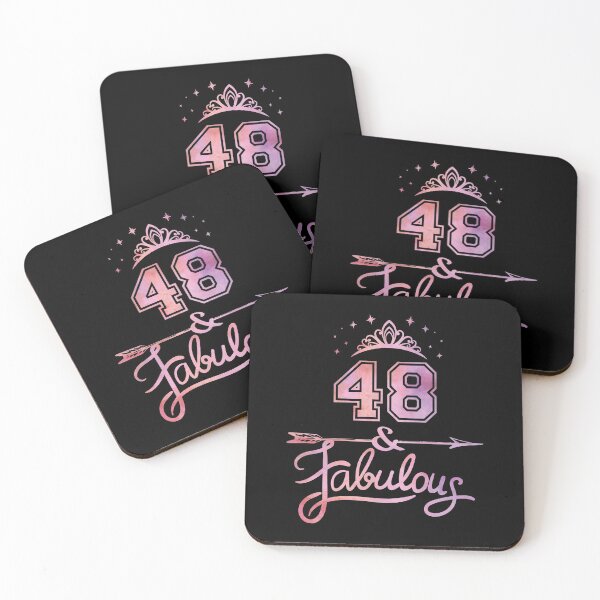 Item preview, Women 48 Years Old And Fabulous Happy 48th Birthday design designed and sold by Grabitees.