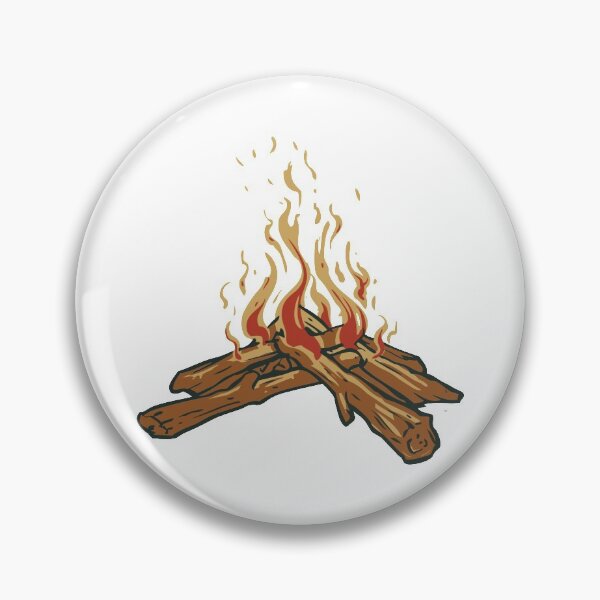 Item preview, Camp Fire Sticker  designed and sold by ianths.