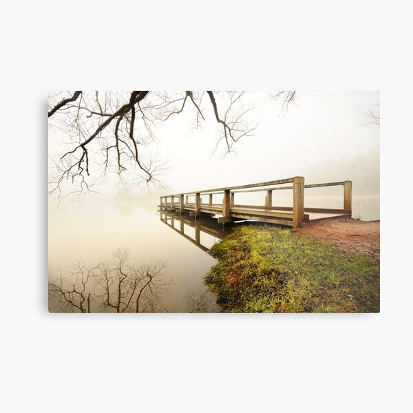 Daylesford mist Metal Print
