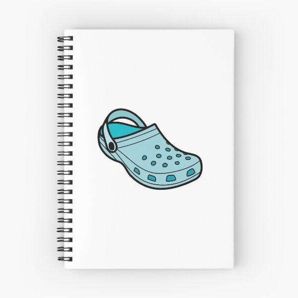 Item preview, Blue Croc Shoe Illustration designed and sold by cobyc10916.