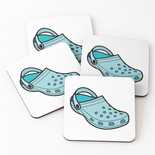 Item preview, Blue Croc Shoe Illustration designed and sold by cobyc10916.