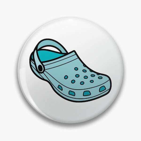 Item preview, Blue Croc Shoe Illustration designed and sold by cobyc10916.