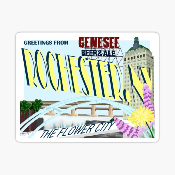 Item preview, Rochester Postcard designed and sold by pinakimlada.