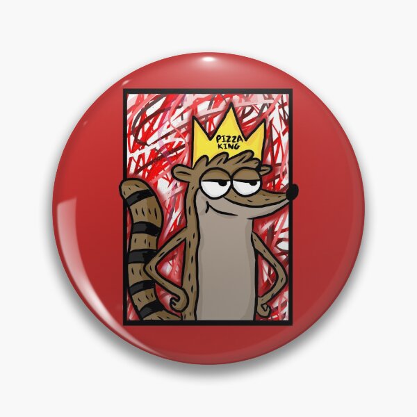 Item preview, Pizza King Rigby designed and sold by RoserinArt.