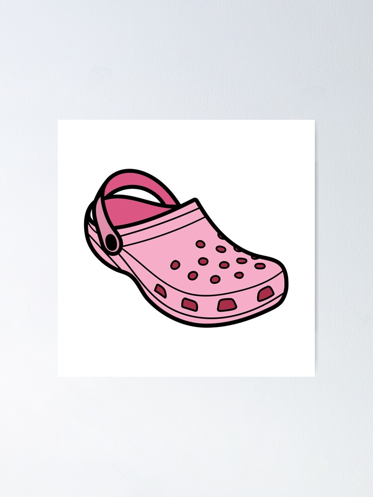 pink croc shoes
