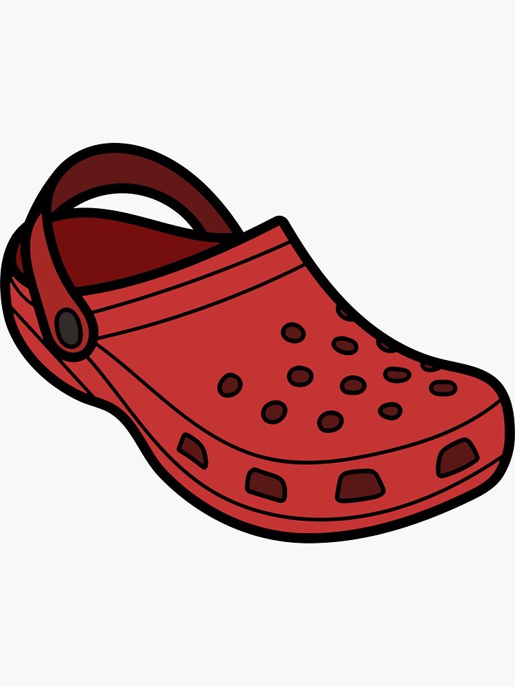 Crocs deals shoes red