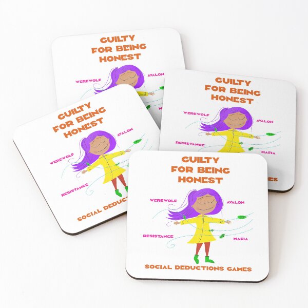 Item preview, Guilty for Being Honest Social Deduction Gamer designed and sold by designedfeeling.