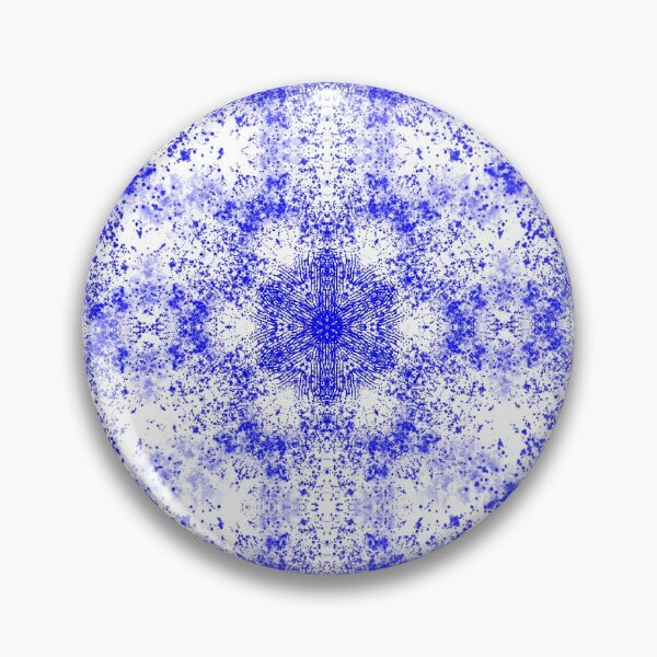 Item preview, Pretty Blue White Vintage Damask Floral Pattern designed and sold by Artification.