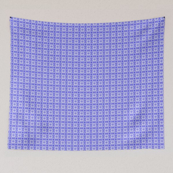 Item preview, Pretty Blue White Vintage Damask Floral Pattern designed and sold by Artification.