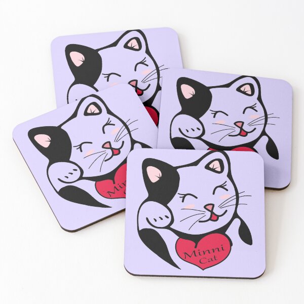 Item preview, lilac Minni Cat designed and sold by Theobald-Design.