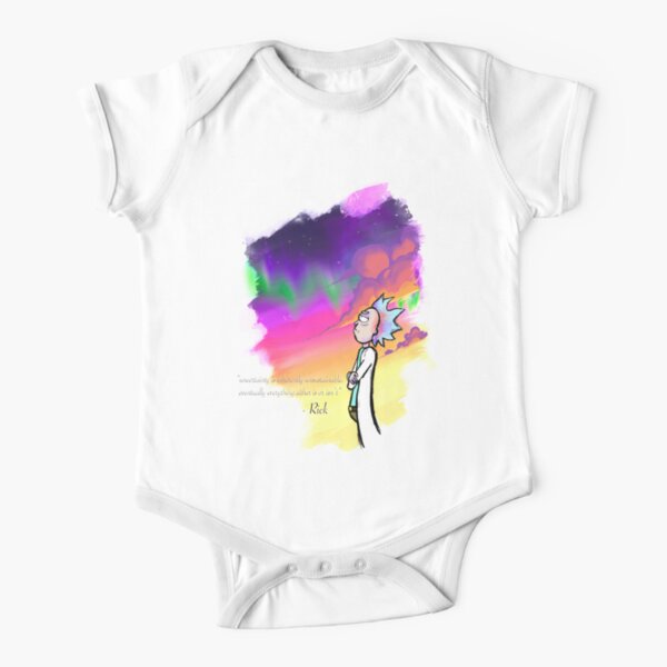 Rick and morty baby hot sale clothes