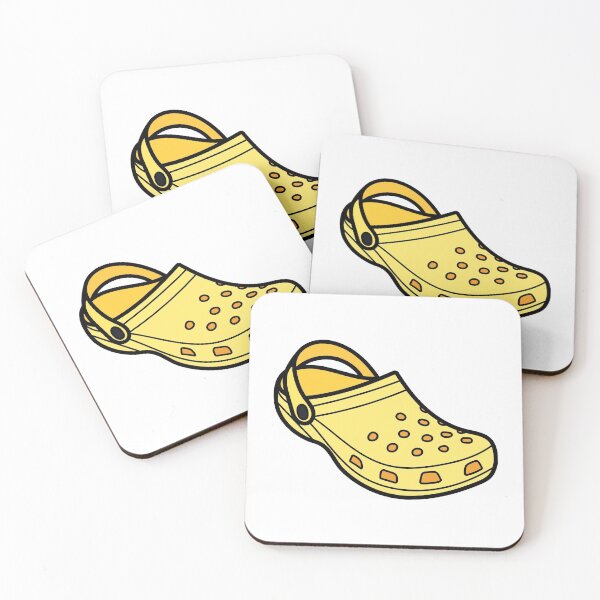 Item preview, Yellow Croc Shoe Illustration designed and sold by cobyc10916.