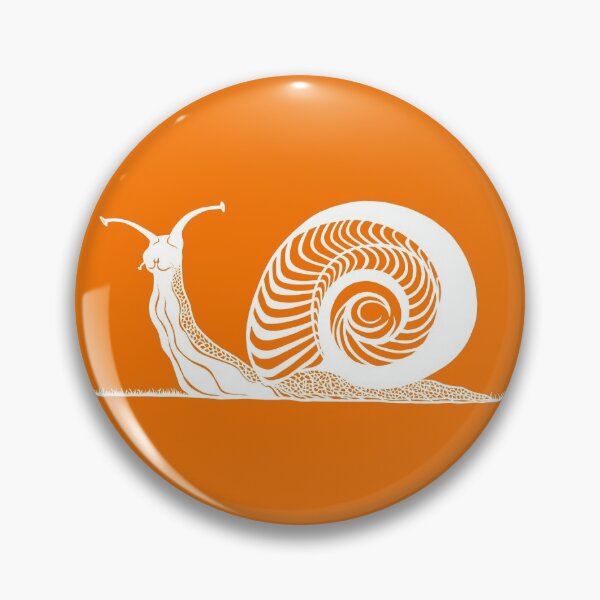 Item preview, Snail in Grass | Mollusk Design designed and sold by Monochromatics by Corie Mae Dark.