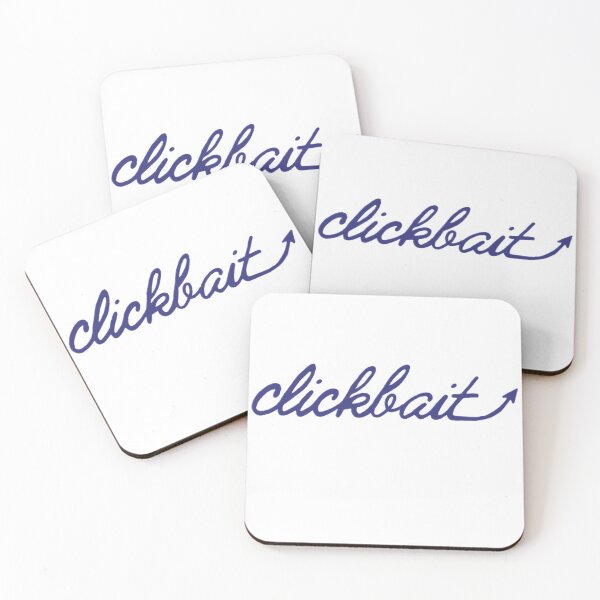 Item preview, navy clickbait designed and sold by Jules Mars.