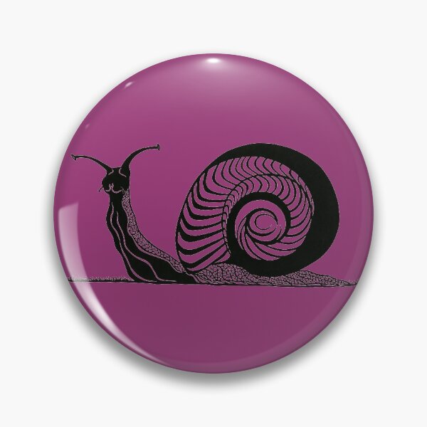 Item preview, Snail in Grass | Mollusk Design designed and sold by Monochromatics by Corie Mae Dark.