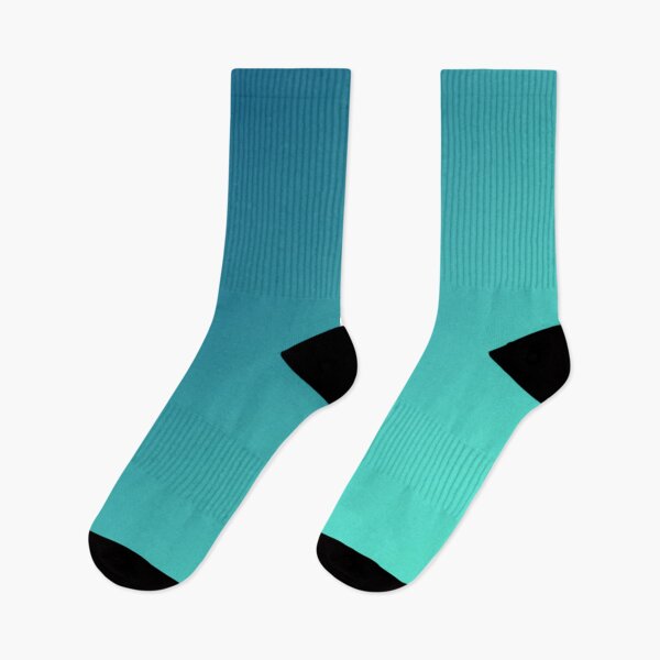 Item preview, Dark Blue and Light Cyan Aqua Green Gradient Ombré  designed and sold by Gsallicat.