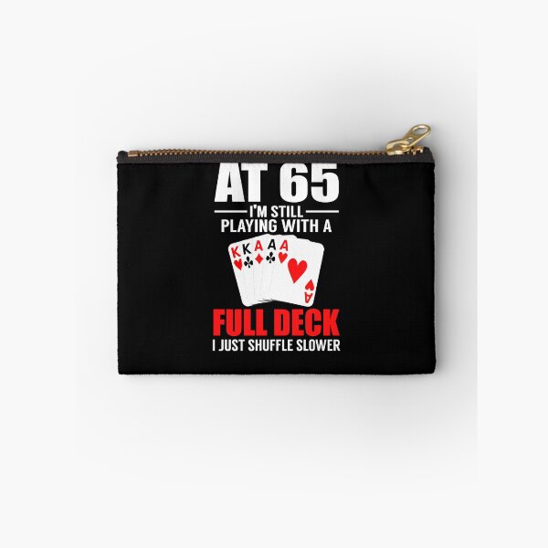 Item preview, Poker Player's 65th Birthday Gift Funny Over The Hill Gift designed and sold by gvcepts.