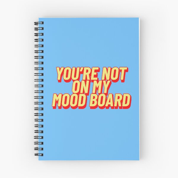 Item preview, You're not on my mood board blue stickers by gabyiscool designed and sold by gabyiscool.