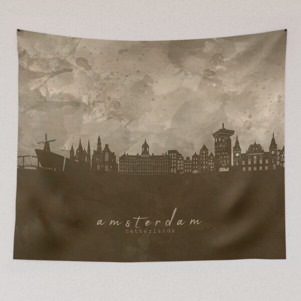 Item preview, amsterdam skyline designed and sold by BekimART2.