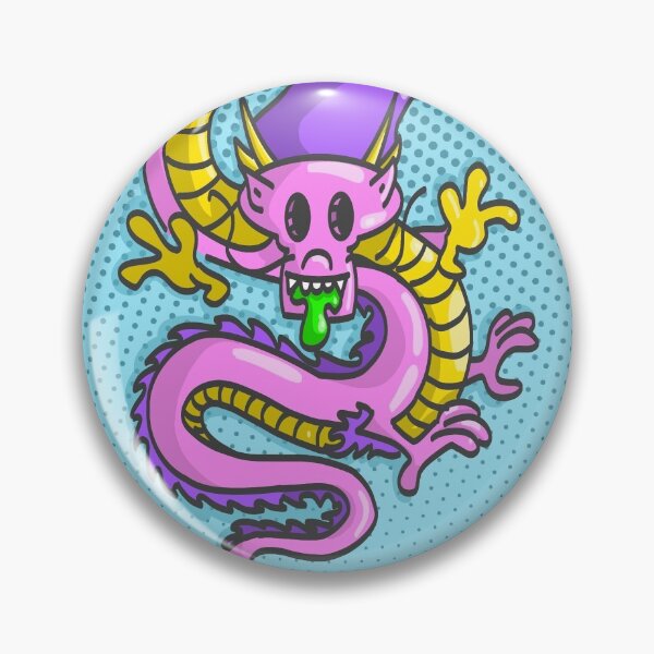 Item preview, Pink dragon designed and sold by Jesús Santiago Ordoñez.