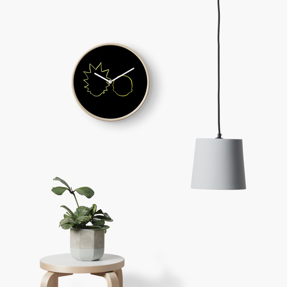 Rick and Morty Clock