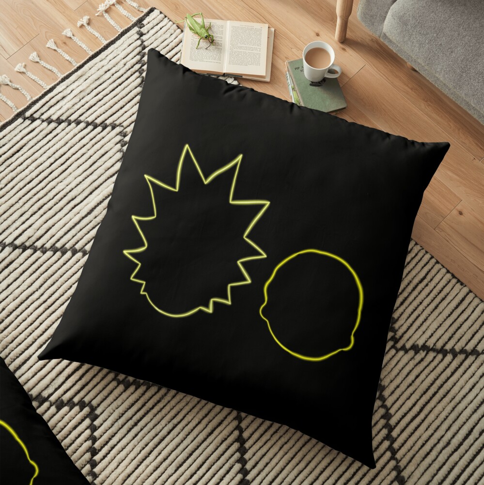 Rick and Morty Floor Pillow