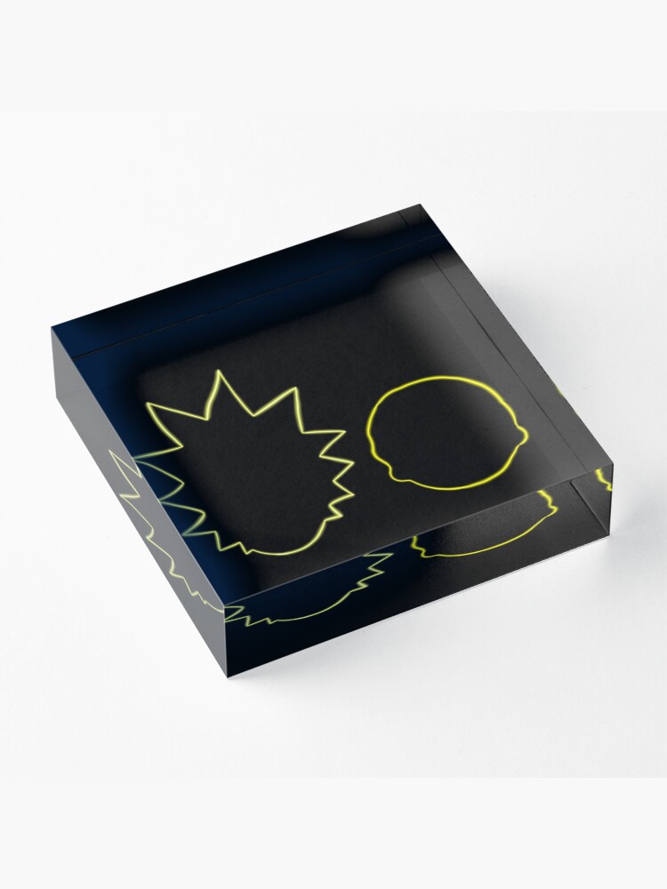Alternate view of Rick and Morty Acrylic Block